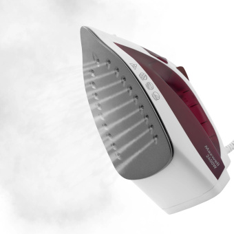 Утюг Maxwell MW-3006 2400Вт белый/бордовый от магазина РЭССИ