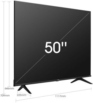 Телевизор LED Hisense 50" 50A6BG черный 4K Ultra HD 60Hz DVB-T DVB-T2 DVB-C DVB-S DVB-S2 WiFi Smart TV от магазина РЭССИ