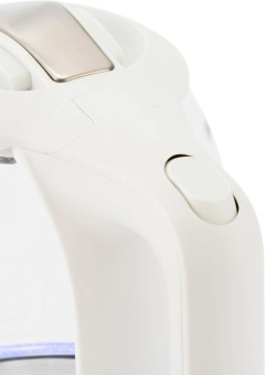 Чайник электрический Starwind SKG1056 1.8л. 2000Вт белый/прозрачный корпус: стекло от магазина РЭССИ