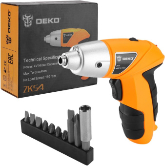 Отвертка аккум. Deko ZKS4 аккум. (063-4113) от магазина РЭССИ