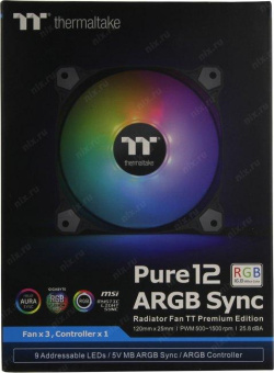 Вентилятор Thermaltake Pure 12 ARGB LED Ret от магазина РЭССИ