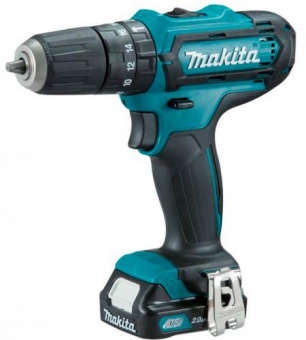 Дрель-шуруповерт Makita HP333DWAE аккум. патрон:быстрозажимной (кейс в комплекте) от магазина РЭССИ