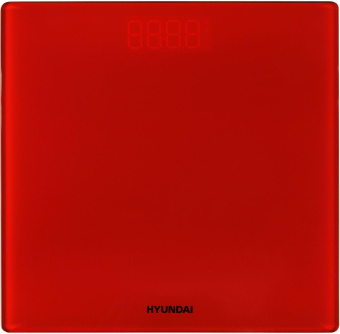 Весы напольные электронные Hyundai H-BS03612 макс.180кг красный от магазина РЭССИ