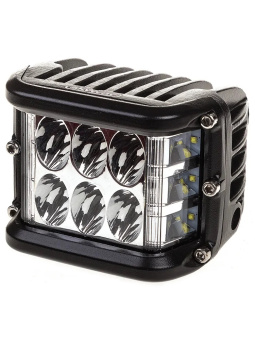 Прямоугольная светодиодная фара SKYWAY OFF ROAD 12V/24V 36W 6000К 12 диодов S07201065 от магазина РЭССИ