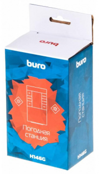 Погодная станция Buro H146G серебристый/черный от магазина РЭССИ
