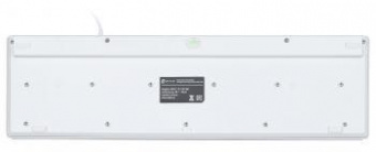 Клавиатура Оклик 500M белый USB slim Multimedia от магазина РЭССИ