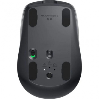 Мышь Logitech MX Anywhere 3 графитовый лазерная (4000dpi) беспроводная BT/Radio USB для ноутбука (6but) от магазина РЭССИ