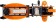 Подкатной домкрат с фиксатором в кейсе Ombra OHT225C 2.5 т 140-387 мм 55762 от магазина РЭССИ