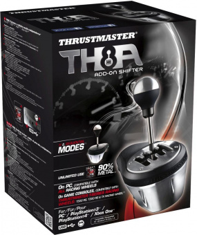 Блок рычагов ThrustMaster TH8A ADD-ON SHIFTER черный USB от магазина РЭССИ