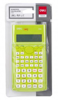 Калькулятор научный Deli E1710A/GRN зеленый 10+2-разр. от магазина РЭССИ
