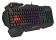 Клавиатура A4Tech Bloody B310N черный USB Multimedia for gamer LED (подставка для запястий) (B310N) от магазина РЭССИ