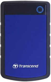 Жесткий диск Transcend USB 3.0 4Tb TS4TSJ25H3B StoreJet 25H3 (5400rpm) 2.5" синий от магазина РЭССИ