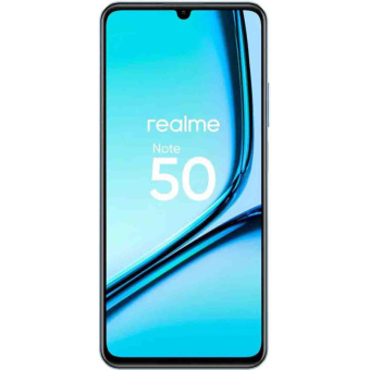 Смартфон Realme RMX3834 Note 50 128Gb 4Gb голубой моноблок 3G 4G 6.74" 720x1600 Android 13 13Mpix 802.11 b/g/n GPS GSM900/1800 GSM1900 TouchSc microSD max1024Gb от магазина РЭССИ