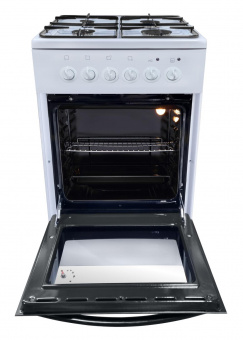 Плита Комбинированная Starwind SRGE521 белый (стеклянная крышка) реш.сталь от магазина РЭССИ