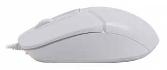 Клавиатура + мышь A4Tech Fstyler F1512 клав:белый мышь:белый USB (F1512 WHITE) от магазина РЭССИ