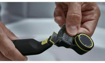 Триммер Philips OneBlade QP6530/31 черный/салатовый 5.4Вт (насадок в компл:2шт) от магазина РЭССИ