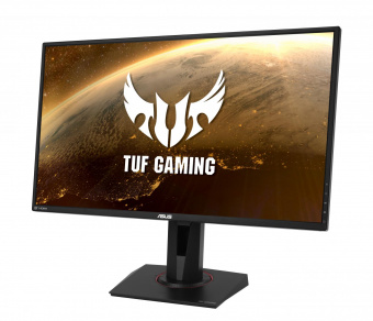 Монитор Asus 27" TUF Gaming VG27AQ черный IPS LED 1ms 16:9 HDMI M/M матовая HAS Piv 1000:1 350cd 178гр/178гр 2560x1440 G-Sync FreeSync DP WQ 5.8кг от магазина РЭССИ