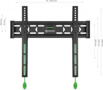 Кронштейн для телевизора Onkron FM5 черный 32"-55" макс.57кг настенный фиксированный от магазина РЭССИ