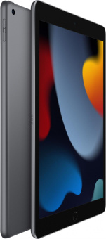 Планшет Apple iPad 2021 A2602 A13 Bionic 6С ROM256Gb 10.2" IPS 2160x1620 iOS серый космос 8Mpix 12Mpix BT WiFi Touch 10hr от магазина РЭССИ