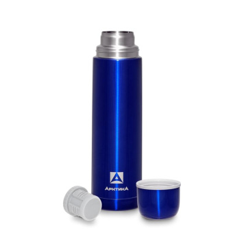 Термос с узким горлом Арктика 1 л синий 102-1000-BL от магазина РЭССИ