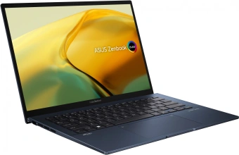 Ноутбук Asus Zenbook 14 OLED UX3402VA-KM749 Core i7 13700H 16Gb SSD1Tb Intel Iris Xe graphics 14" OLED 2.8K (2880x1800) noOS blue WiFi BT Cam Bag (90NB10G1-M015S0) от магазина РЭССИ