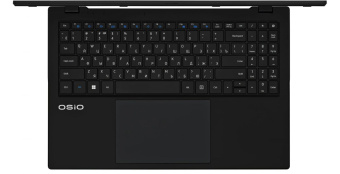 Ноутбук Osio BaseLine B150i-006b N-series N100 8Gb SSD512Gb Intel UHD Graphics 15.6" IPS FHD (1920x1080) Windows 11 Home black WiFi BT Cam 5000mAh от магазина РЭССИ