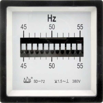 ЧМ 45-55Гц 380В reed (72х72) от магазина РЭССИ