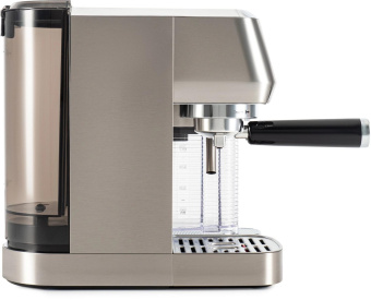 Кофеварка рожковая Hyundai HEM-9999 1350Вт серебристый от магазина РЭССИ