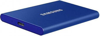 Накопитель SSD Samsung USB-C 2Tb MU-PC2T0H/WW T7 1.8" синий от магазина РЭССИ