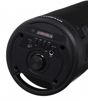Минисистема Hyundai H-MC160 черный 50Вт FM USB BT SD/MMC от магазина РЭССИ