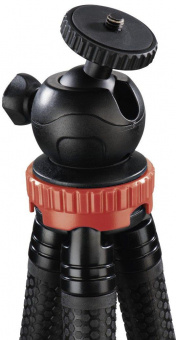 Штатив Hama FlexPro универсальный красный/черный алюминиевый сплав (348гр.) от магазина РЭССИ