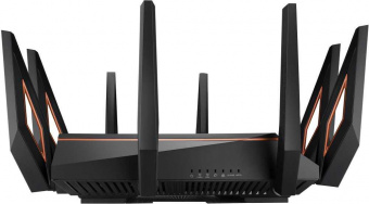 Роутер беспроводной Asus GT-AX11000 AX11000 10/100/1000BASE-TX/4G ready черный от магазина РЭССИ