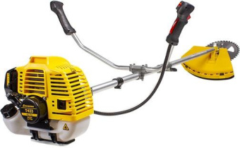Триммер бензиновый Champion T433 1250Вт 1.7л.с. разбор.штан. реж.эл.:леска/нож от магазина РЭССИ