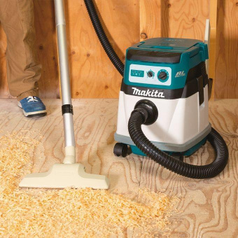 Строительный пылесос Makita DVC150LZ (уборка: сухая/влажная) белый от магазина РЭССИ