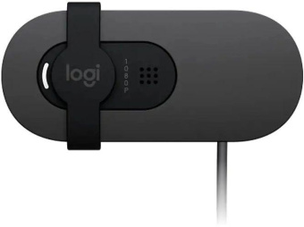 Камера Web Logitech HD Webcam Brio 100 Full графитовый 2Mpix (1920x1080) USB Type-C с микрофоном (960-001587) от магазина РЭССИ