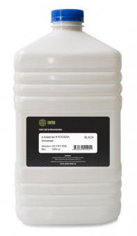 Тонер Cactus CS-TKY-1000 черный флакон 1000гр. для принтера Kyocera Universal от магазина РЭССИ