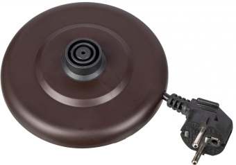 Чайник электрический BBK EK1727G 1.7л. 2200Вт коричневый корпус: стекло/пластик от магазина РЭССИ