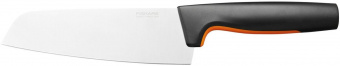 Нож кухонный Fiskars Functional Form 1057536 стальной сантоку лезв.160мм прямая заточка черный/оранжевый от магазина РЭССИ