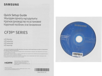 Монитор Samsung 23.5" C24F396FHI черный VA LED 16:9 HDMI матовая 250cd 178гр/178гр 1920x1080 60Hz VGA FHD 3.3кг от магазина РЭССИ