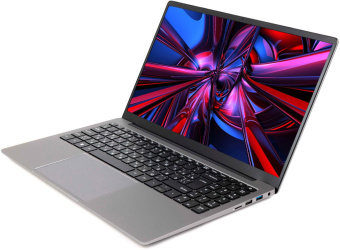 Ноутбук Hiper Office H1574O582DM Core i5 1235U 8Gb SSD256Gb Intel Iris Xe graphics 15.6" IPS FHD (1920x1080) Free DOS 64 grey WiFi BT Cam 4700mAh от магазина РЭССИ