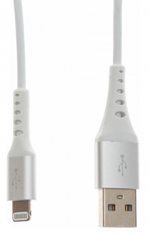 Кабель Cactus CS-LG.USB.A-1.2 USB (m)-Lightning (m) 1.2м белый блистер от магазина РЭССИ