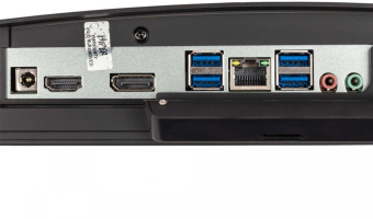 Моноблок Hiper V4 23.8" Full HD PG G6405 (4.1) 8Gb SSD128Gb UHDG 610 Linux Astra GbitEth WiFi BT 120W Cam черный 1920x1080 от магазина РЭССИ
