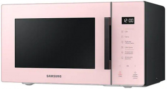 Микроволновая Печь Samsung MG23T5018AP/BW 23л. 800Вт розовый/черный от магазина РЭССИ