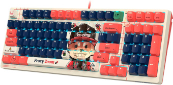 Клавиатура A4Tech Bloody AT98 Proxy Boom механическая бежевый/красный USB for gamer LED (AT98) от магазина РЭССИ