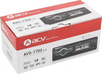 Автомагнитола ACV AVS-1702W 1DIN 4x25Вт (32004) от магазина РЭССИ