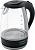 Чайник электрический Scarlett SC-EK27G74 1.7л. 2200Вт черный (корпус: стекло) от магазина РЭССИ