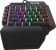 Игровой блок Оклик 705GK черный USB Multimedia for gamer LED (подставка для запястий) (1620882) от магазина РЭССИ