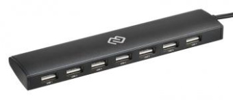 Разветвитель USB-C Digma HUB-7U2.0-UC-B 7порт. черный от магазина РЭССИ