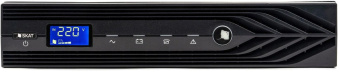 Источник бесперебойного питания Бастион Skat-UPS 1000-Rack-ON-2X9-E 900Вт 1000ВА черный от магазина РЭССИ