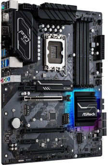 Материнская плата Asrock Z690 PRO RS Soc-1700 Intel Z690 4xDDR4 ATX AC`97 8ch(7.1) 2.5Gg RAID+HDMI+DP от магазина РЭССИ